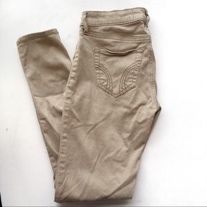 SIZE 1 Hollister Khaki Skinny Jeans